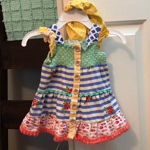 Matilda jane dress with bloomers
